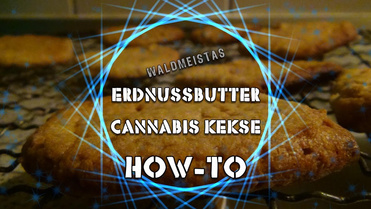 Erdnussbutter Cannabiskekse How-To