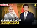 Xi Jinping's First India Visit in 7 Years | WION Breaking News