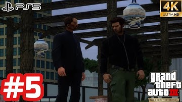 Grand Theft Auto 3: Definitive Edition - Gameplay Walkthrough - Part 5 [4K 60FPS PS5] No Commentary