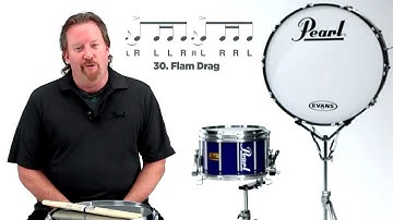 Pearl Drum Rudiments - Flam Drag