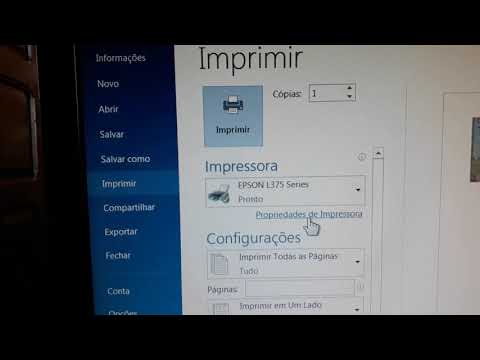 Vídeo: Como você imprime um documento do Word em papel preto?