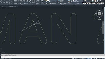creating text in AutoCAD for laser/plasma cutting