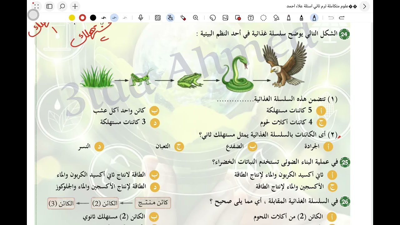 الدرس الاول ( الصف الاول الثانوي ( 