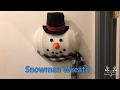 Dollar Tree DIY Snowman Wreath