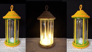 DIY Lentera Dari Botol Plastik Bekas Teh Pucuk