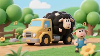 Baa Baa Black Sheep Truck Song | Nursery Rhymes &amp; Kids Songs