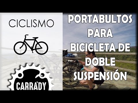 Reseña ElBurro, el Portabultos para Bicicleta Doble Suspensión - A Santiago  En Bici