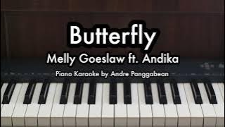 Butterfly - Melly Goeslaw ft. Andika | Piano Karaoke by Andre Panggabean