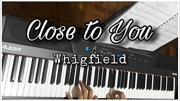 Close to You Whigfield  Free Lead Sheet