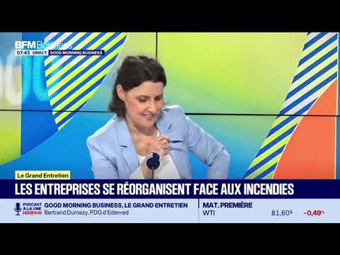 Interview de Michel Picon sur BFM Business : Incendies en Gironde et budget de l'Etat