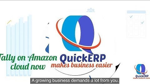 Tally on AWS || Tally prime with Amazon server || Cloud services Available || QuickERP Videos