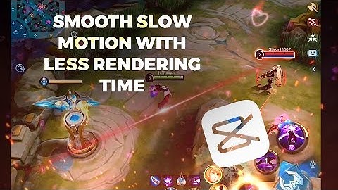 SMOOTH SLOW MOTION USING CAPCUT | MOBILE LEGENDS |