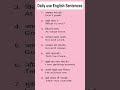 Daily use English Sentences#English#Englishgrammar