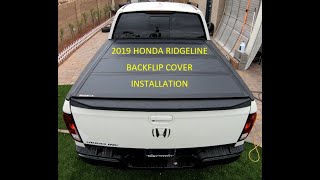 Blue Line Garage  Honda Ridgeline How to Install the BackFlip MX4 Hatch Cover.