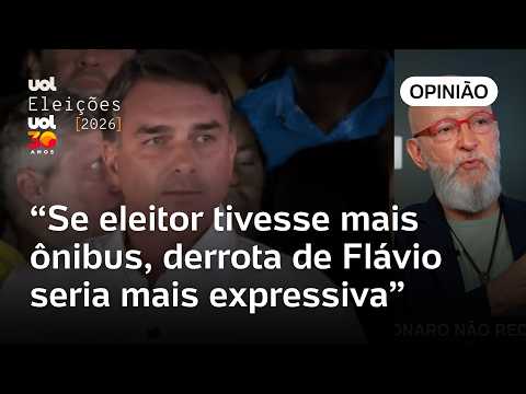 Derrota de Flávio Bolsonaro seria ainda mais expressiva se o eleitor tivesse mais ônibus | Josias