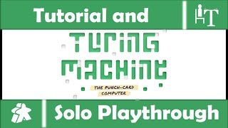 Turing Machine Board Game - Tutorial and Solo Playthrough - Can you beat the machine? Profile