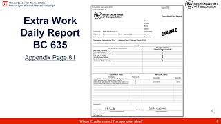 DOC - Module 7 Section A – Extra Work, Material Allowance