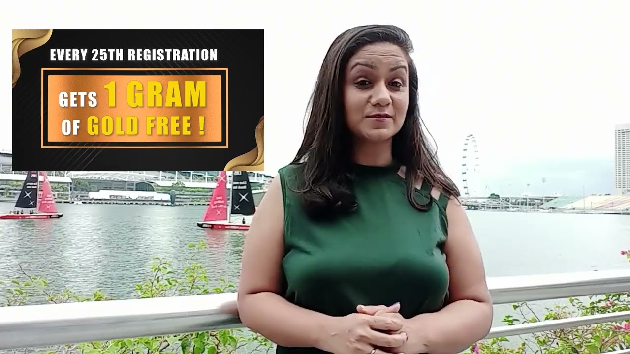 Win 1 gm gold for every 25 registration | Maxpo India Property Show | Singapore | Maxpo Events