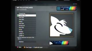 Black Ops Emblem Wolf