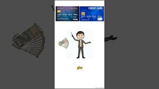 Credit card vs Debit card#youtubeviral viral #reeelsytシ #educational