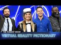 Virtual reality pictionary with kaley cuoco and mike birbiglia  the tonight show