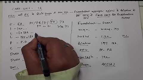 PART 2...CARO 2016..ALL 16 CLAUSES... FAST REVISION WITH MNEMONICS