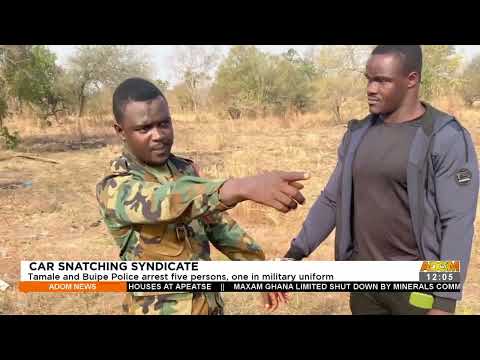 Tamale and Buipe Police arrest five persons, one in Military uniform - Premtobre Kasee (24-1-22) Tamale and Buipe Police arrest five persons, one in Military uniform - Premtobre Kasee (24-1-22)