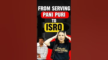 Pani Puri to ISRO: A Journey You Must See! #isro #jee2026 #jeemains #jeeadvanced #iit #motivation