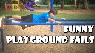 Funny Playground Fails - Playground Fails Compilation 2019 | FunToo