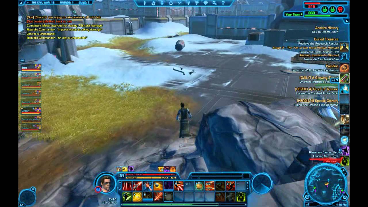 SWTOR Gunslinger PvP Gameplay #1