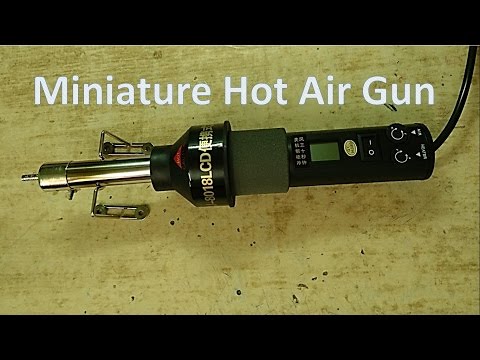 Miniature Hot Air Gun For SMT Rework  From Banggood