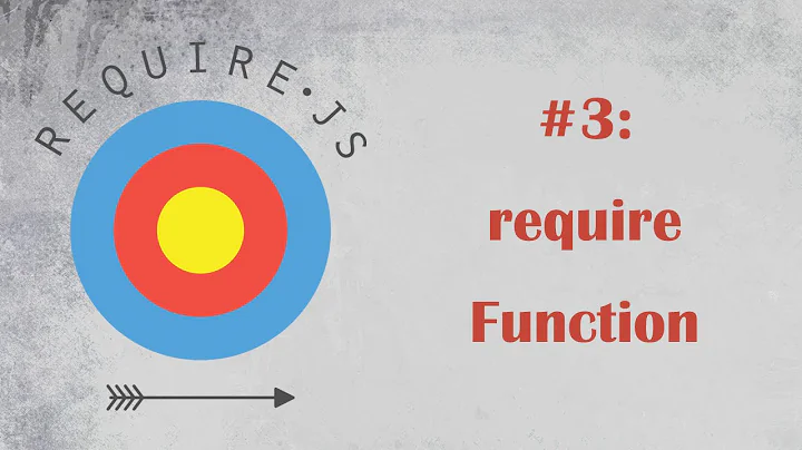 RequireJS Tutorial 3: require Function