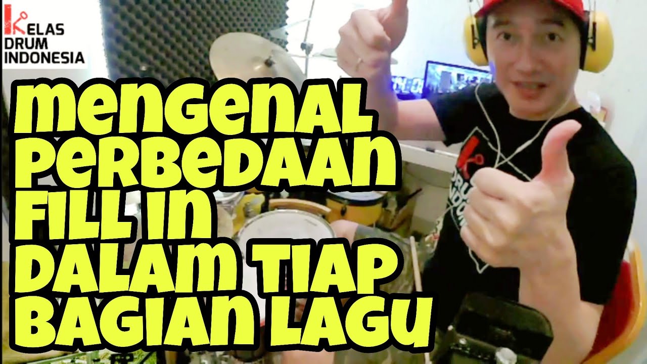 Beda Fill In pada Setiap Bagian Lagu (Intro, Bait, Reff, dll