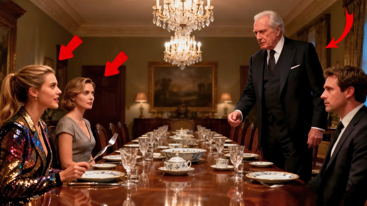 Mistress Mocked Wife’s Dress At Family Dinner — Silence Fell After Father-In-Law’s Reaction