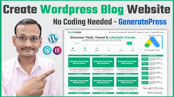 How to Make a WordPress Blog Website Step by Step | Full Tutorial for Beginners Using GeneratePress