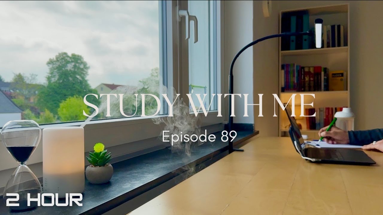 2 HOUR STUDY WITH ME | Pomodoro 50-10 | Ep. 89 - YouTube