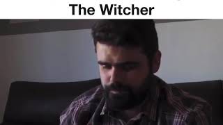 Henry cavill auditioning for the witcher, geralt of rivia