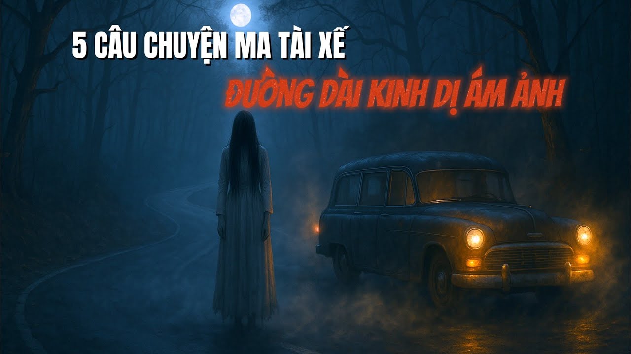5 Câu Chuyện Ma Tài Xế - Đường Dài Kinh Dị Ám Ảnh
