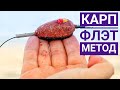 Одиночная РЫБАЛКА с ночёвкой в ТИХОМ и КРАСИВОМ месте. Ловля КАРПа на ФЛЭТ МЕТОД.