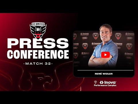 René Weiler Pre-Match Press Conference | D.C. United vs Philadelphia Union | MLS 2025