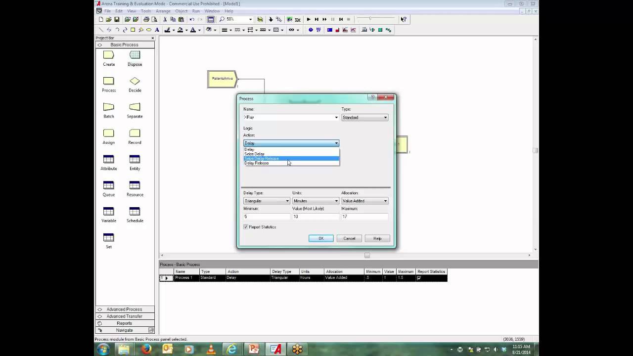 Arena Hospital Simulation Model and Report – Simulation Helpdesk