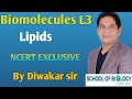 Biomolecules L3 Lipids