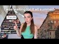 Spend this rollercoaster day in Milan with me 📚 Working in a library, summer concert in a castle