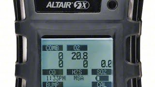 ALTAIR 5X & 4X multigas detector calibration (newly user)-MSA