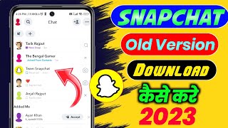 Snapchat old Version Dow Kaise Kare।How To Download Snapchat Old Version। Snapchat Old Version Apk screenshot 4