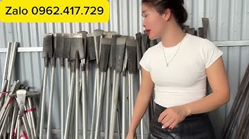 Video xả hàng thanh lý : Xà beng, dầm đánh cây chuẩn sịn thép nhíp giá chỉ từ 20k