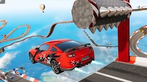 "Impossible Stunt Car Tracks 3D Android Gameplay - Levels 1-5 | Insane Stunts & Crashes!"