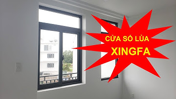 Mẫu cửa sổ lùa 2 cánh Xingfa nhập khẩu hệ 55