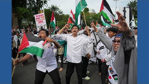 Pro-Palestinian protests on the 2-year anniversary of Hamas