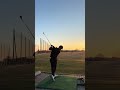My type of therapy in a video. ✨🌅 #golfgear #golfswing #golf #viral #golfer